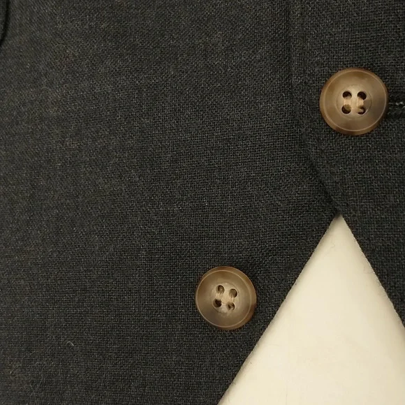 Vintage Dark Blue Suit Vest Old Waistcoat 46 Chest Men's Formal or Casual
